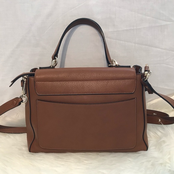 CHLOÉ FAYE LEATHER DAY BAG - Picture 3 of 8